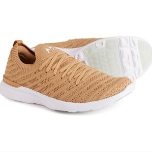 APL TechLoom Wave Running Shoes ~TAN/IVORY ~SIZE 7 **NEW